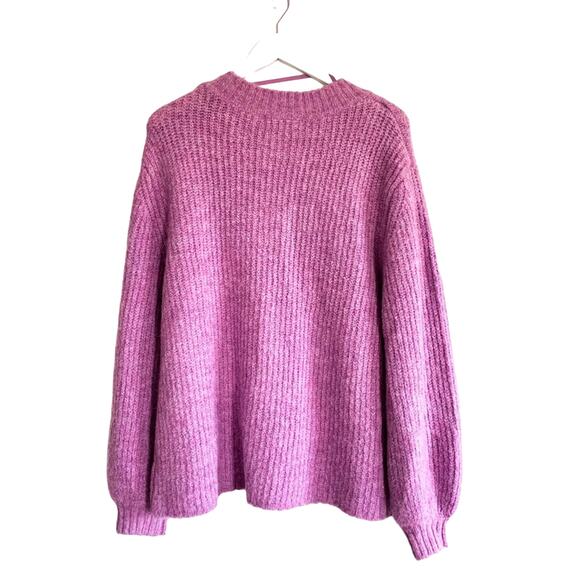 NEW Rebecca Minkoff lilac wool sweater - Picture 9 of 10